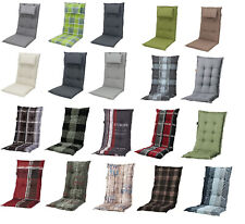 Hochlehner Auflagen Sitzkissen Polster für Sessel Gartenstuhl Kissen Einlagen