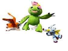 3x Digimon Plüsch