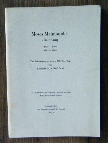 Rabbiner weil basel moses - a.,