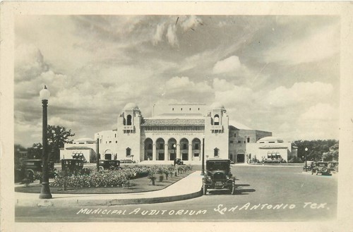 Postcard rppc texas san - rppc,