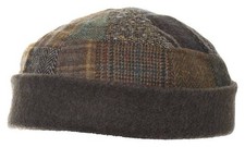 Faustmann Dockercap Patchwork braun Sailor Seemann Mütze Sailorcap