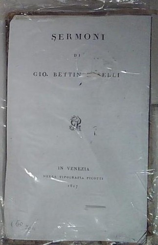 Sermoni gio bettin - di, roselli