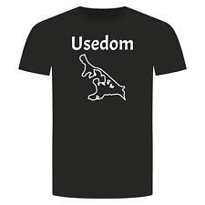 Usedom Insel T-Shirt - Deutschland Urlaub Nordsee Ostsee