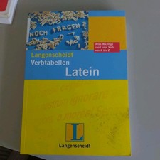 Langenscheidt Verbtabellen Latein: Unregelmäßige un... | Buch | Zustand sehr gut