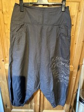 Desigual Hose Gr XL Grau Wie