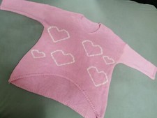 Pullover Rosa Herzpulli AA 66