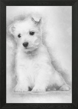 West Highland Terrier Puppe