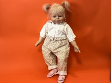 Brigitte Leman Vinyl Künstlerpuppe Puppe 73 cm. Top Zustand.  