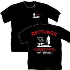 Rettungshunde Hunde T-Shirt Hundetraining Hundeschule Training Ausbildung 3