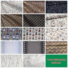 Weihnachtsstoffe Baumwolle