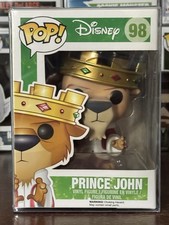 Funko Pop Figur Disney Robin Hood Prince John 98 2014 Mit Protektor