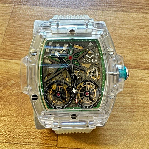 Onola automatikuhr skelett - automatikuhr,