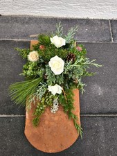 *Grabgesteck Totensonntag Allerheiligen Grabschmuck Gesteck Herbst Handgemacht*