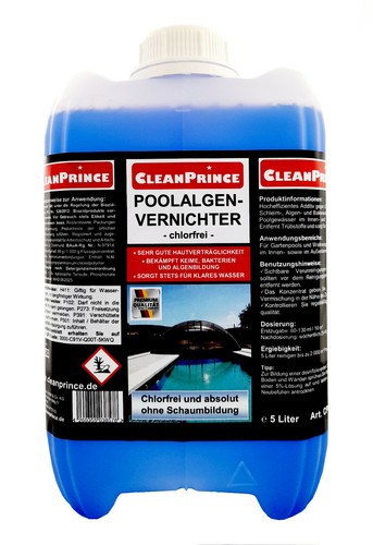 Poolalgen vernichter - l, |