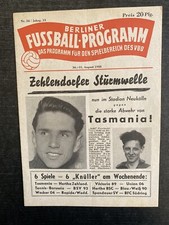 30/31.08.1958 Hertha BSC -