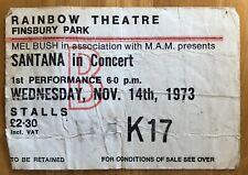 Santana Rainbow Theatre London