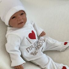 NEU Baby Strampler Schlafanzug Einteiler Mädchen Jungen Unisex Gr. 50 56 62 68