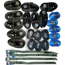 25 Spanngurte Zurrgurte  Restbestand zum Sonderpreis Restepaket EN12195-2