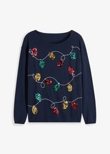 Weihnachts-Pullover Gr. 40/42