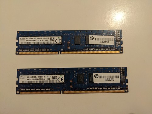 Hynix ram 4gb 8gb - 2x, 1rx8