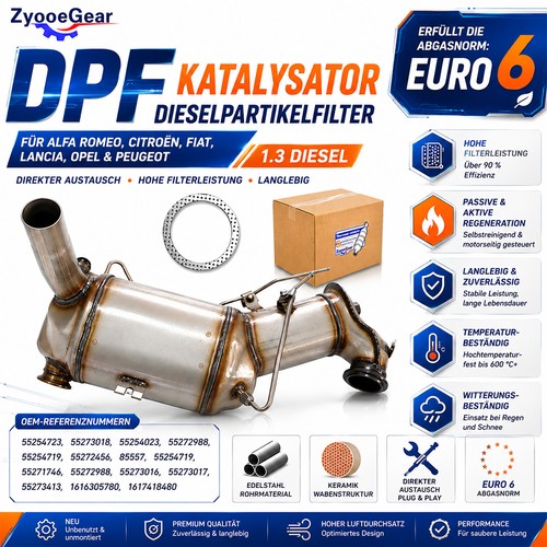 Neu ruß dpf 55254723 - ruß‑dpf,