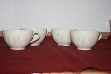 4 Kaffeetassen Krone Bavaria