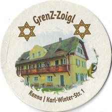 seltener/ Zoigl Bierdeckel - GrenZ-Zoigl Ranna - Auerbach in der Oberpfalz