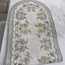 Tischleufer Zierdecke 36cm ×112 Stoff Dekostoff Tischdecken