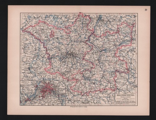 Landkarte map 1912