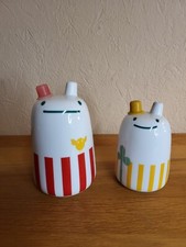 Thomas / Rosenthal Keramik Essig u. Öl, Bonny u. Clyde, Pepe and Friends 