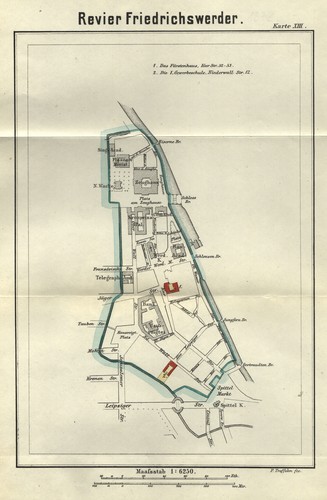 Berlin stadtplan mitte - berlin,