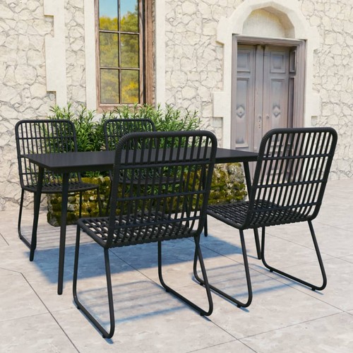 Gartenmöbel poly rattan glas - gartenmöbel,