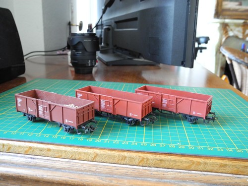 Märklin hochbordwagen - 3x,