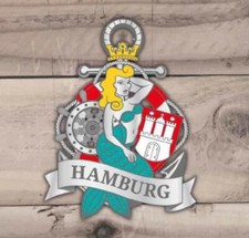 Hamburg magnet meerjungfrau - hamburg,