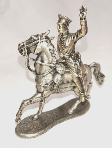 Zinnfigur reiter offizier - zinnfigur,