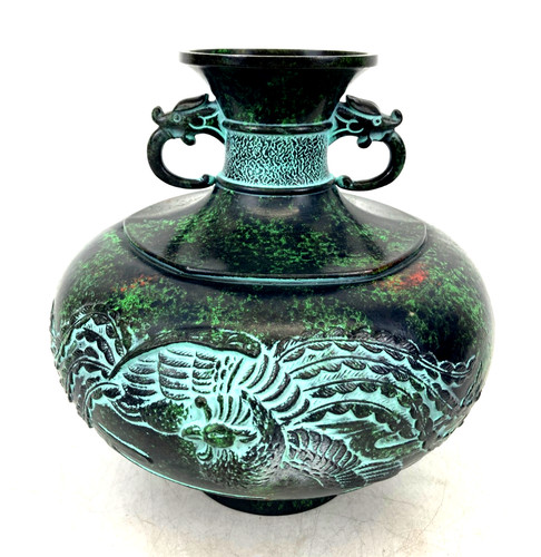 Vintage japanische bronze - japanische, vase