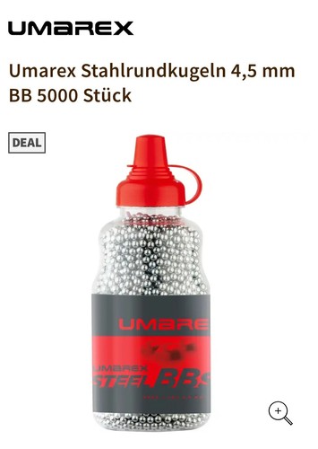 Umarex stahlrundkugel bbs - "umarex",