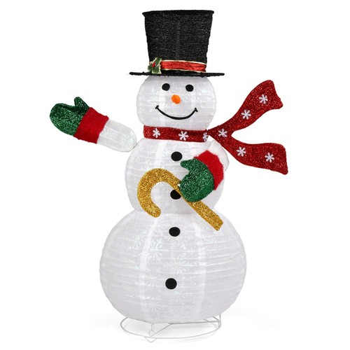 Led schneemann 123cm - led,