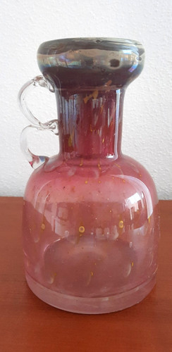 Eisch glashütte rosa vase - eisch,