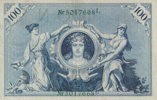 Reichsbanknote 100 mark - reichsbanknote, 7