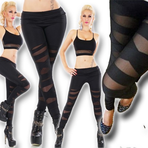 Sexy bandage leggings - bandage, 34-36-38