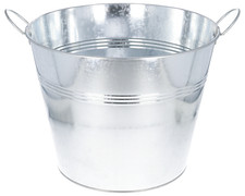 Zinkkübel 40 Liter Ø45x35cm