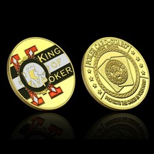 King of Poker Card Guard Coin