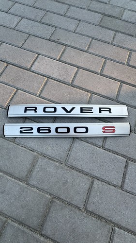 Rover sd1 2600s rear badge - sd1,