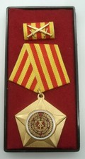 DDR NVA Orden Kampforden am Kriegsband , Gold