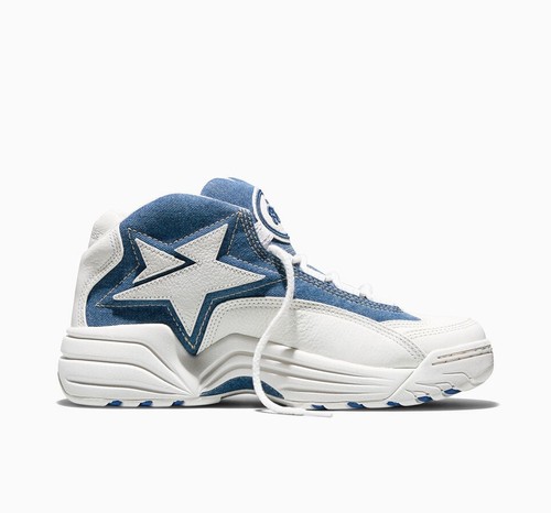 Converse cons blue mid top - blue,
