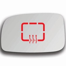 Spiegelglas Links Beheizbar