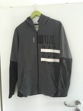 Reebok  Zip Hoodie dunkelgrau  Herren Größe L