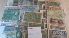 Deutschland 43 Stück Reichsmarkscheine von1890-1924