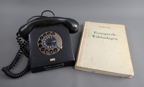 Konvolut wählscheibentelefon - konvolut,
